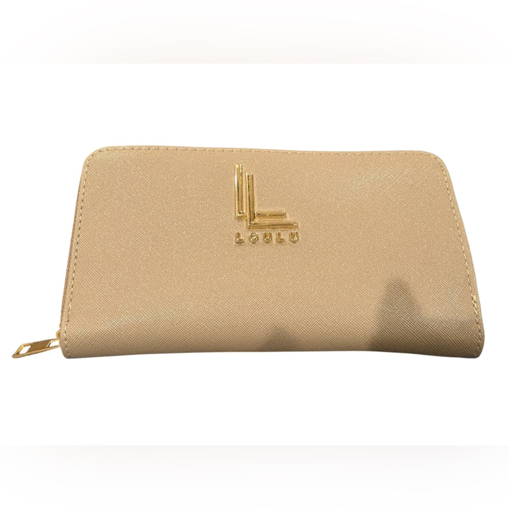 Loulou Studio Gold Wallet